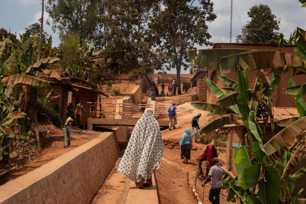 Soluciones impulsadas por la comunidad para encarar el desplazamiento consecuencia de los desastres en Burundi