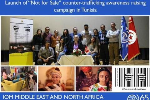 #87 - Launch of “Not for Sale” counter-trafficking awareness raising campaign in Tunisia